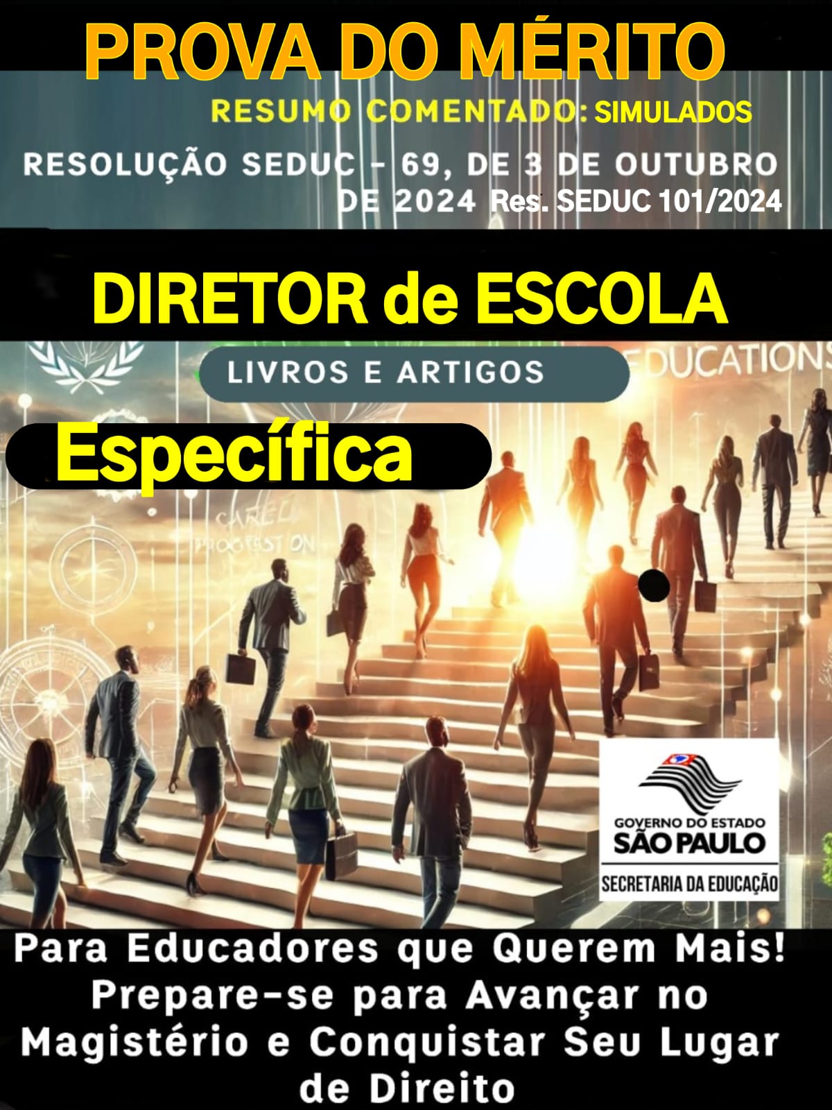 PROVA DO MÉRITO DIRETOR de  ESCOLA  -  CONHECIMENTOS ESPCÍFICOS ANEXO B -