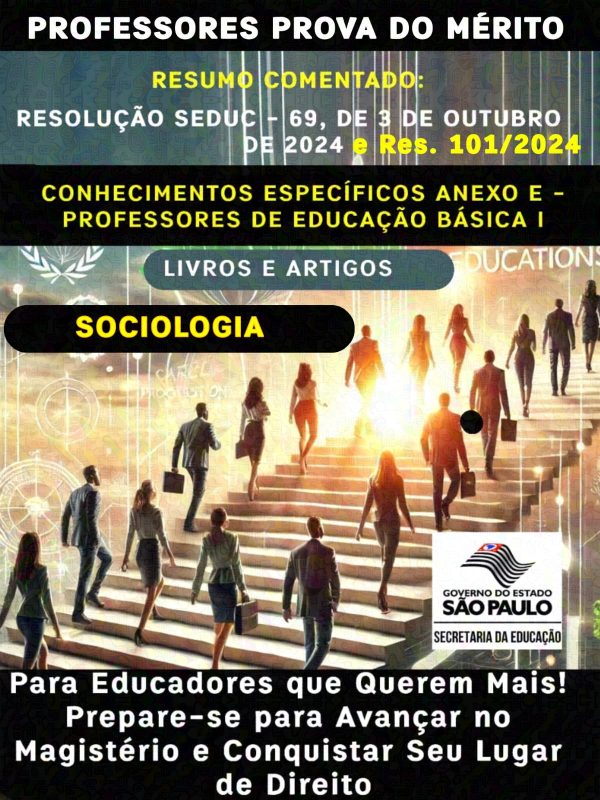Prova do Mérito – Específica SOCIOLOGIA