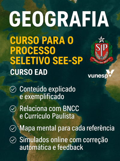 GEOGRAFIA - PSS - CURSO