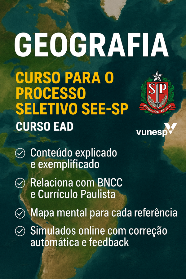 GEOGRAFIA - PSS - CURSO