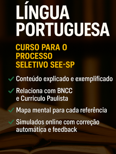 LÍNGUA PORTUGUESA  - PSS -  CURSO