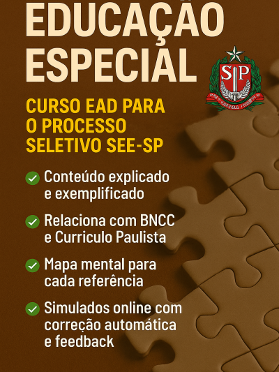 EDUCAÇÃO ESPECIAL - PSS - CURSO
