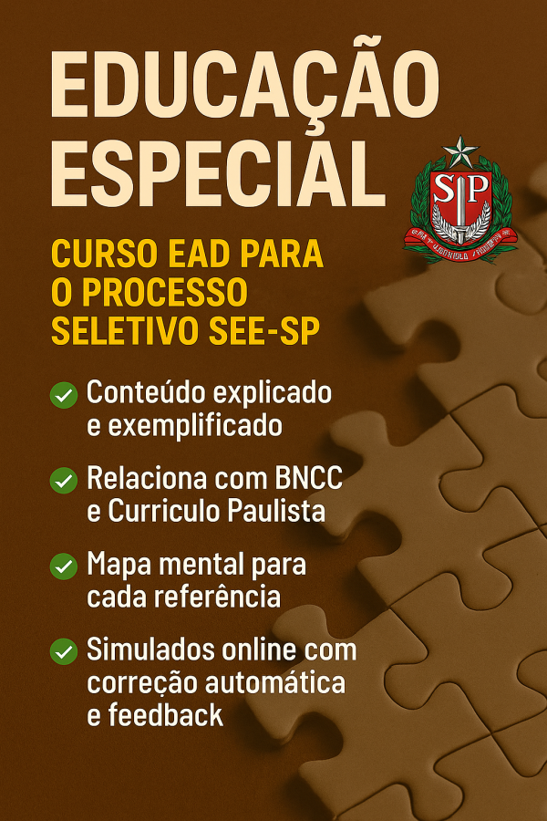 EDUCAÇÃO ESPECIAL - PSS - CURSO