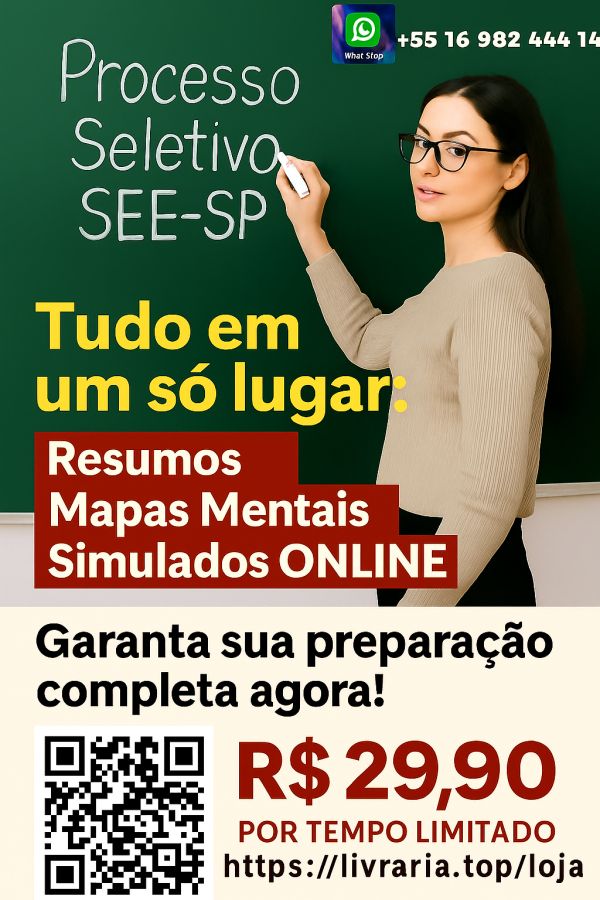 CONHECIMENTOS GERAIS  - PROCESSO SELETIVO SEE SP 2025